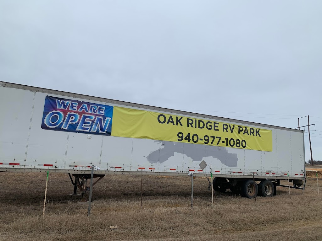 OAK RIDGE RV PARK | 120 County Rd 105, Oak Ridge, TX 76240, USA | Phone: (940) 977-1080