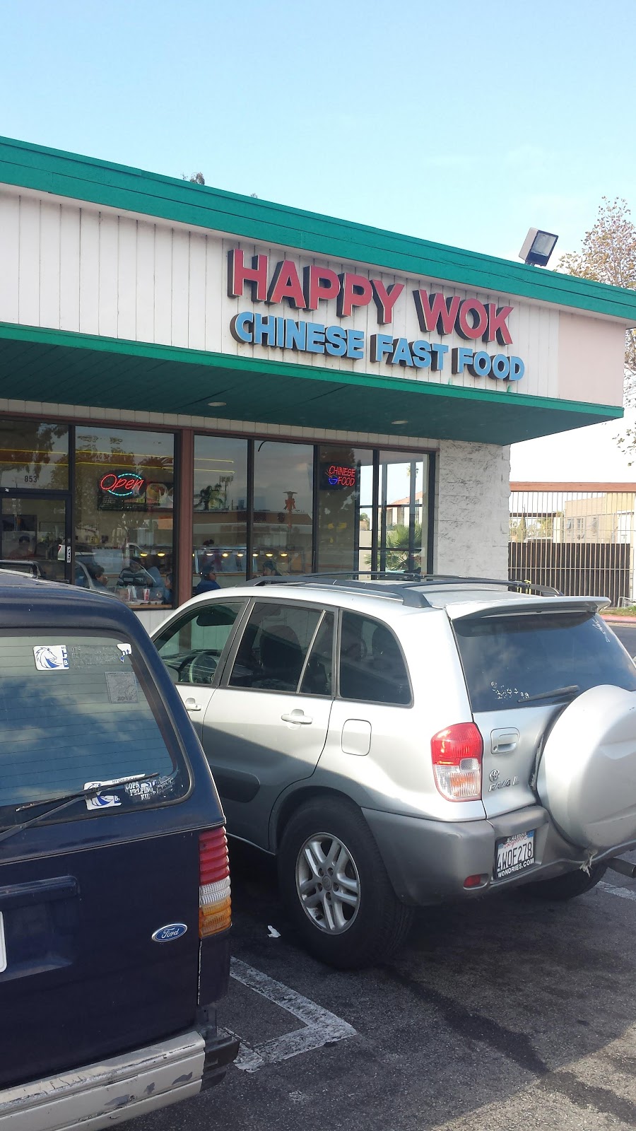 Happy Wok | 853 N Hacienda Blvd, La Puente, CA 91744, USA | Phone: (626) 333-6273