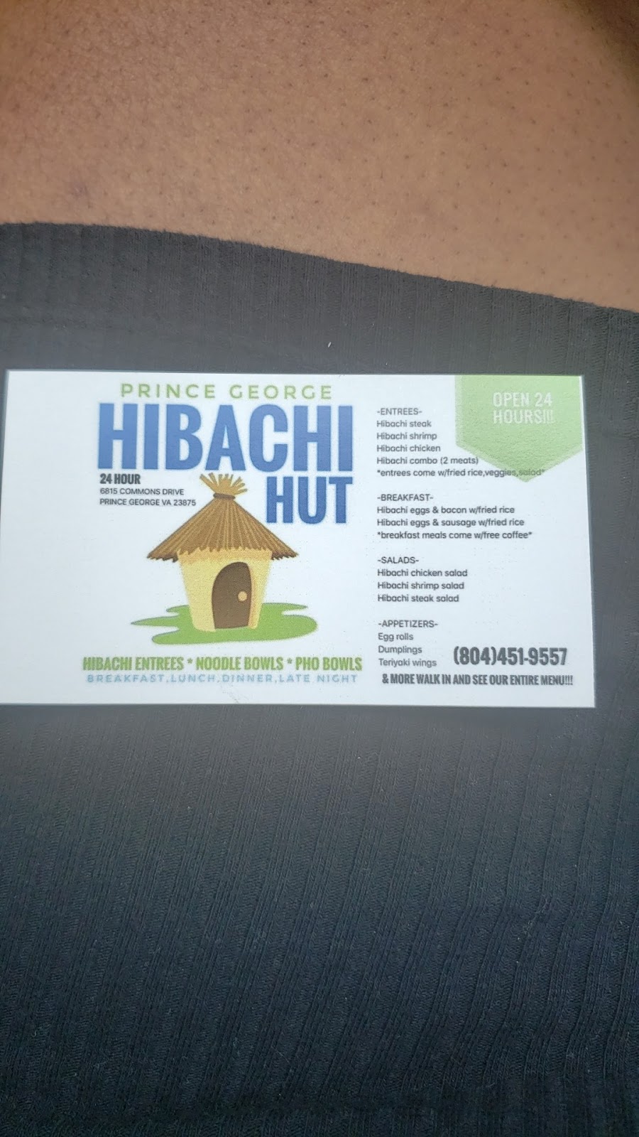 P.G. Hibachi Hut | 6815 Commons Dr, Prince George, VA 23875, USA | Phone: (804) 451-9557