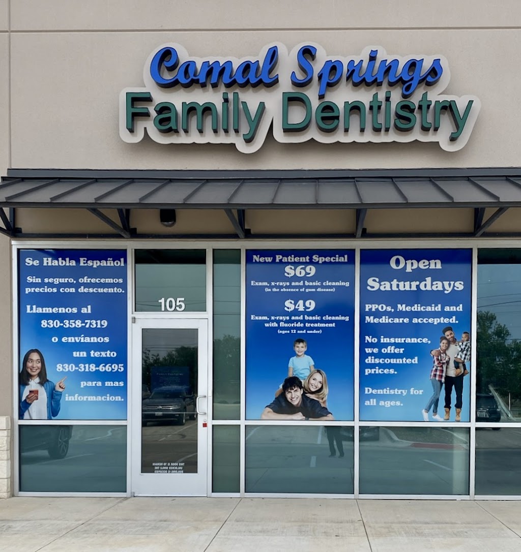 Comal Springs Family Dentistry | 1761 TX-46 Suite 105, New Braunfels, TX 78130, USA | Phone: (830) 358-7319