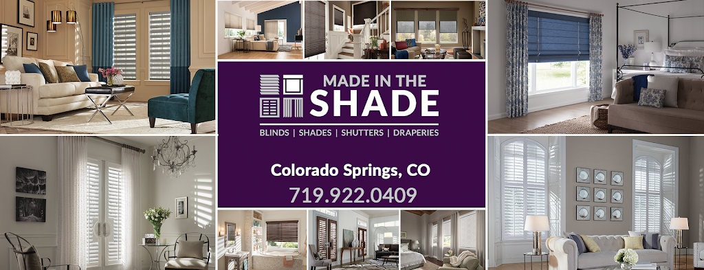 Made in the Shade - Colorado Springs | 12320 Clair Ln, Colorado Springs, CO 80908, USA | Phone: (719) 922-0409