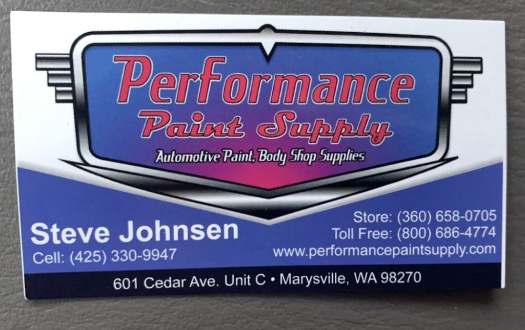 Performance Paint Supply | 601 Cedar Ave, Marysville, WA 98270, USA | Phone: (360) 658-0705