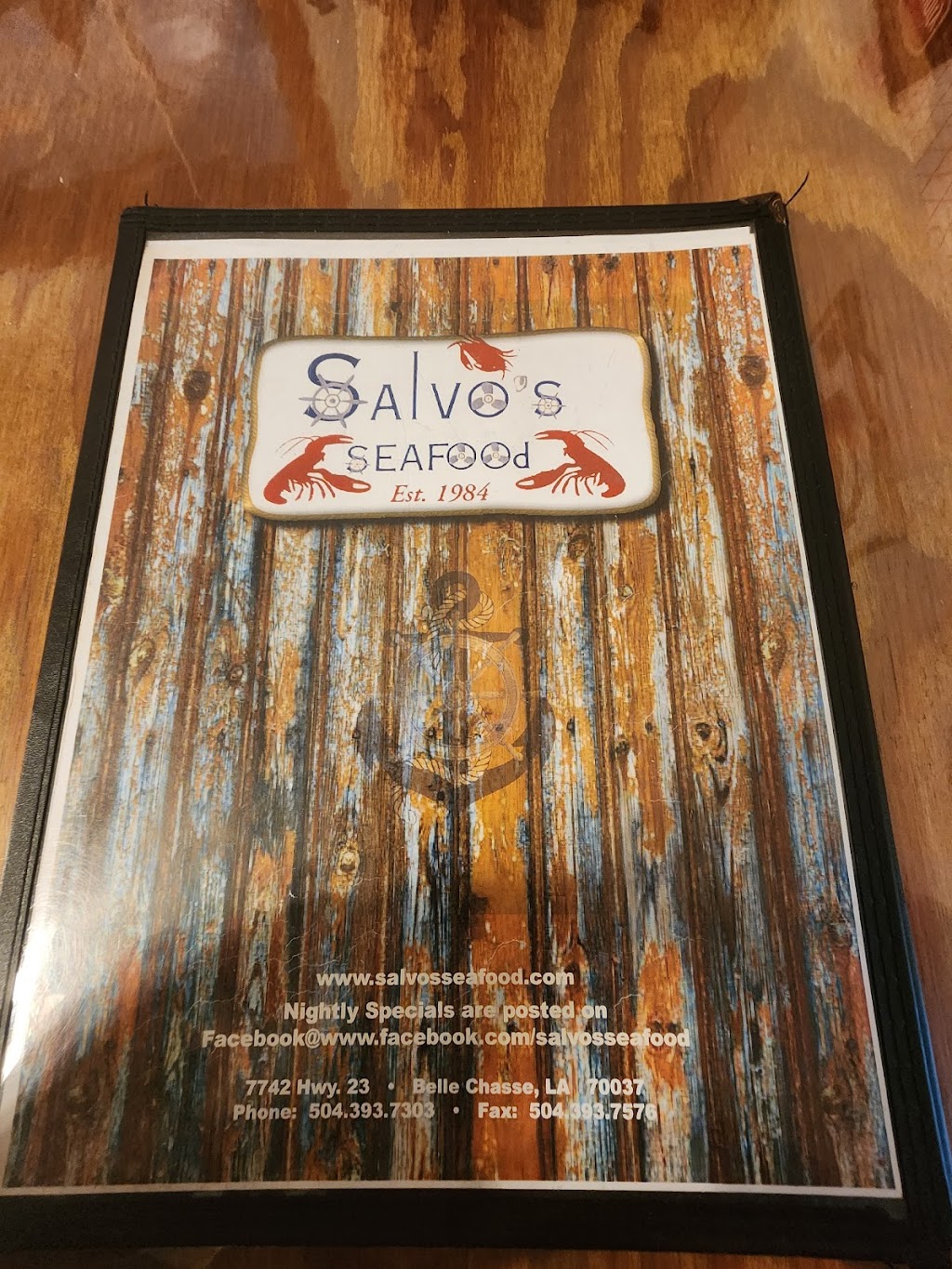 Salvos Seafood | 7742 LA-23, Belle Chasse, LA 70037, USA | Phone: (504) 393-7303