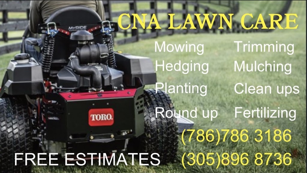 CnA lawn care & landscaping | 135 NW 17th St, Homestead, FL 33030, USA | Phone: (786) 857-0485