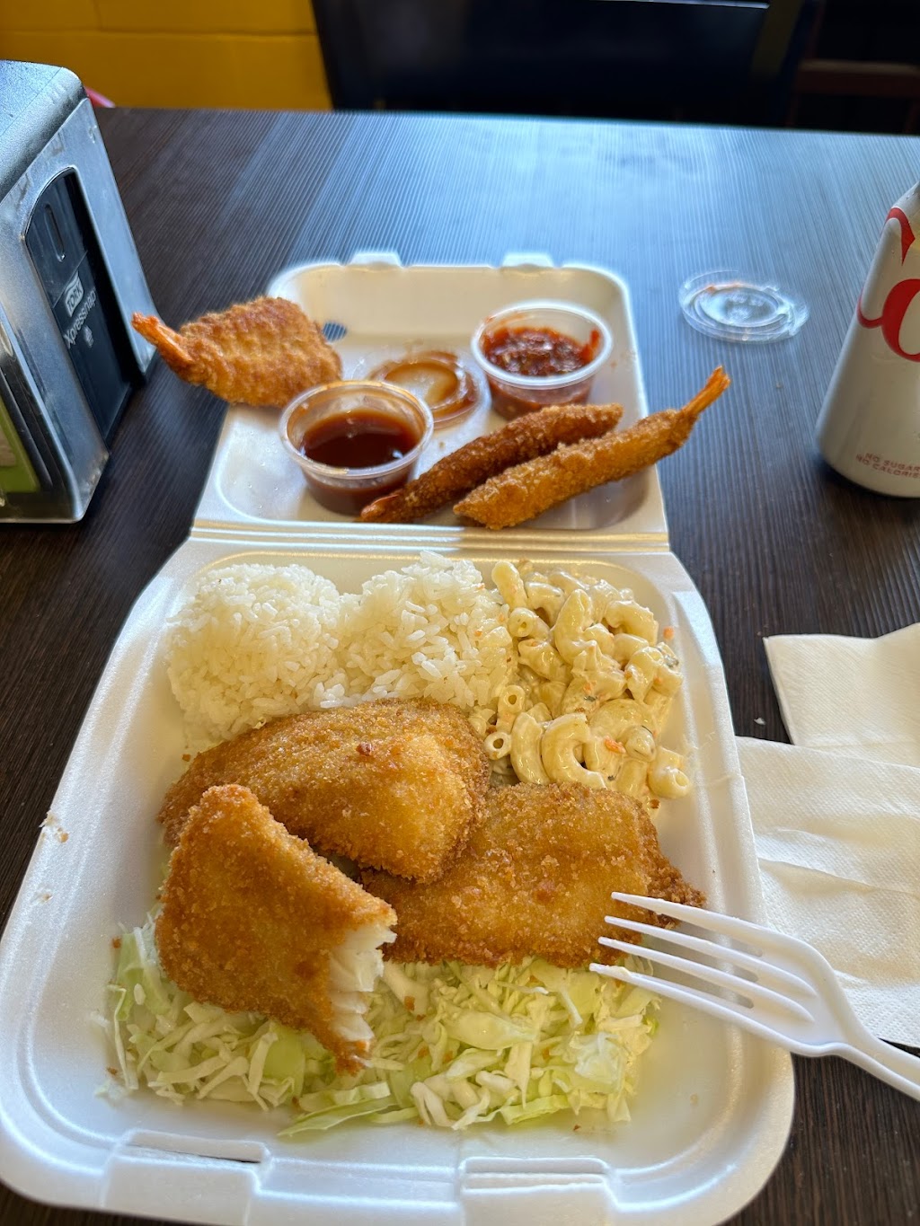 Joy Hawaiian BBQ & Cajun Seafood | 13935 Van Nuys Blvd, Arleta, CA 91331, USA | Phone: (747) 225-0182