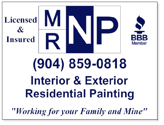 Mr Nelson Painting | 352 Hartwell Terrace, Jacksonville, FL 32225, USA | Phone: (904) 859-0818