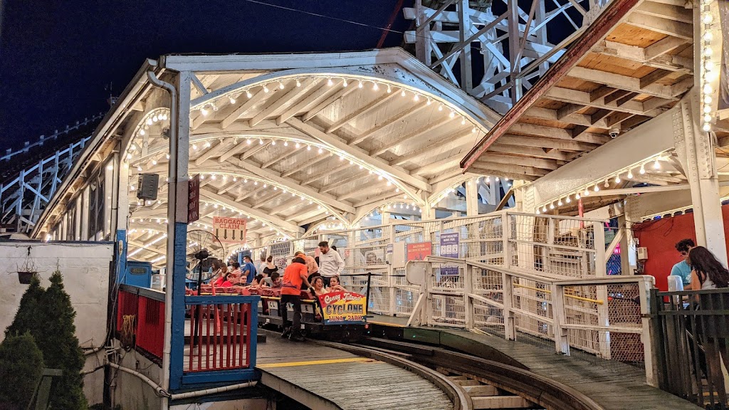 The Cyclone Roller Coaster Coney Island NY | 801 Riegelmann Boardwalk, Brooklyn, NY 11224, USA | Phone: (718) 373-5862