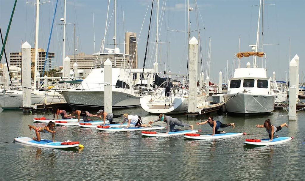 Water Dog Yoga, SUP & Barre | 98 Coopers Alley L-Head Slip T-5 27.79, -97.39, Corpus Christi, TX 78401, USA | Phone: (361) 760-1050