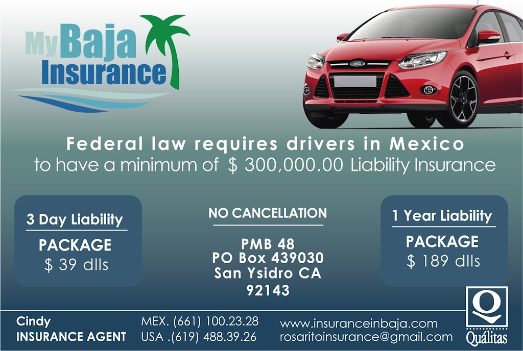 My Baja Insurance | Blvd. Benito Juárez 31, centro, 22700 Rosarito, B.C., Mexico | Phone: 661 612 2641