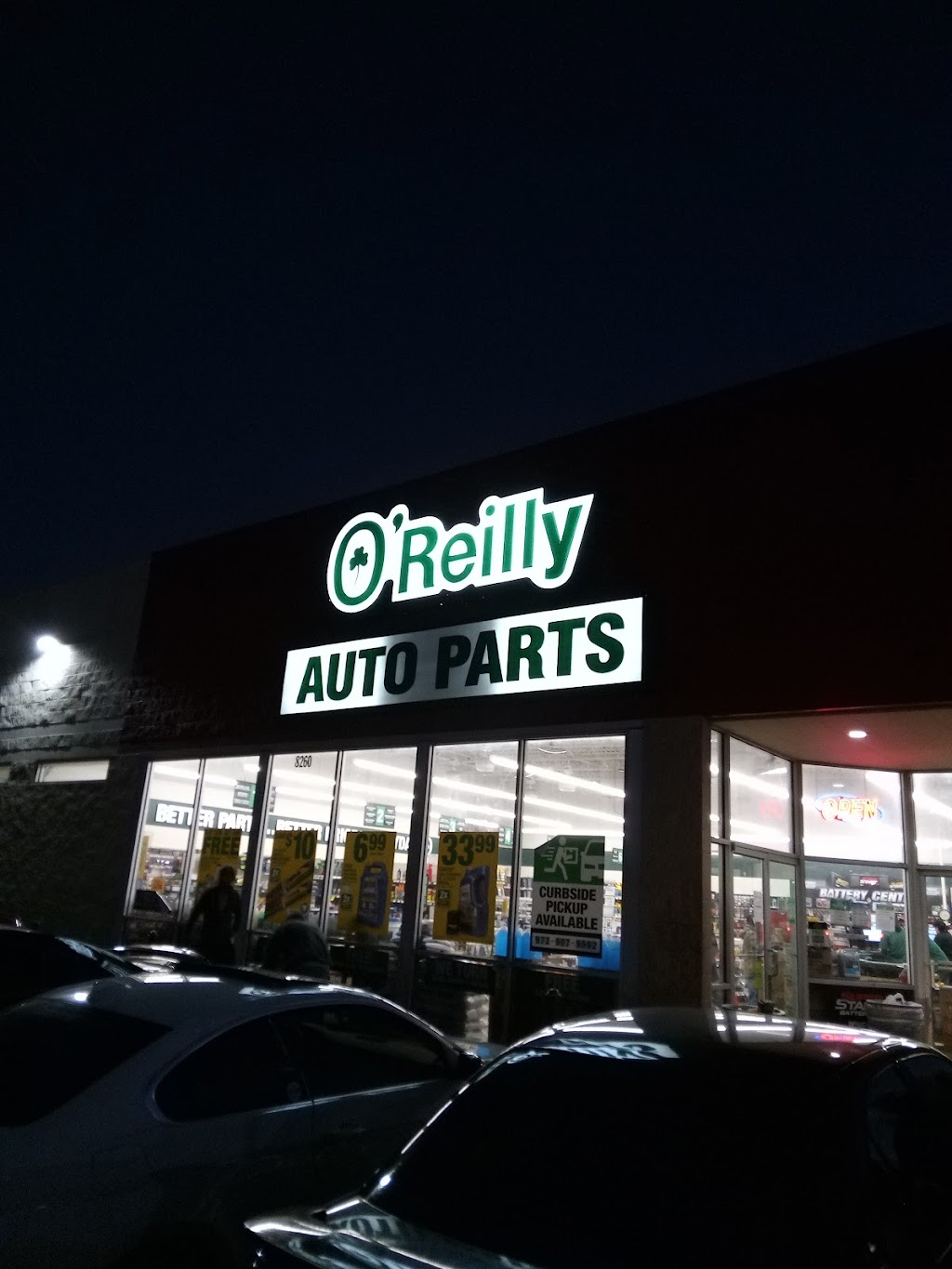 OReilly Auto Parts | 8260 Spring Valley Rd, Dallas, TX 75240, USA | Phone: (972) 907-9692