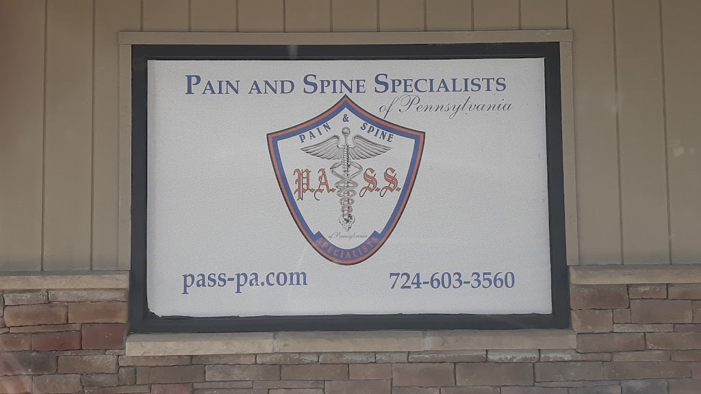 Pain and Spine Specialists of Pennsylvania - Connellsville | 2614 Memorial Blvd Suite A, Connellsville, PA 15425, USA | Phone: (724) 638-4537