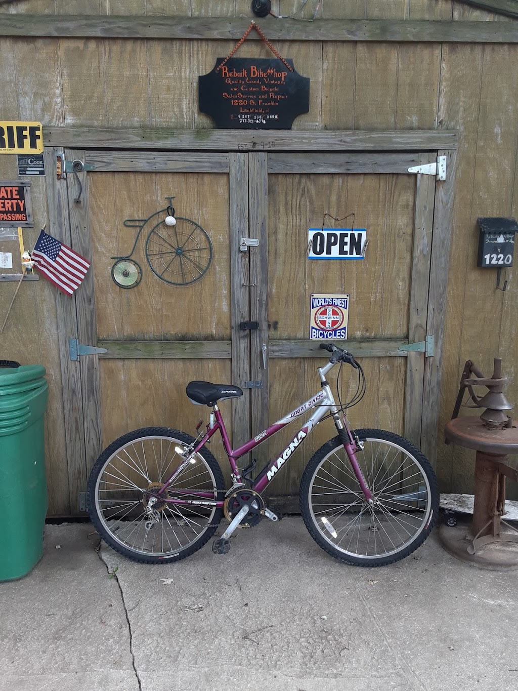 ReBuilt BikeSShop | 1220 S Franklin St, Litchfield, IL 62056 | Phone: (217) 556-1841