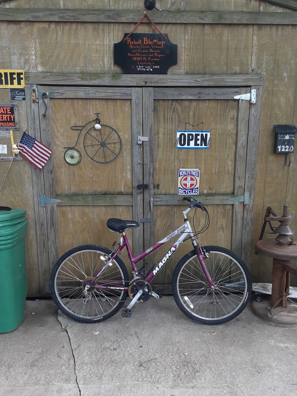 ReBuilt BikeSShop | 1220 S Franklin St, Litchfield, IL 62056, USA | Phone: (217) 556-1841