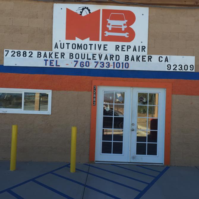 MB Automotive Repair | 72882 Baker Blvd, Baker, CA 92309, USA | Phone: (760) 733-1010