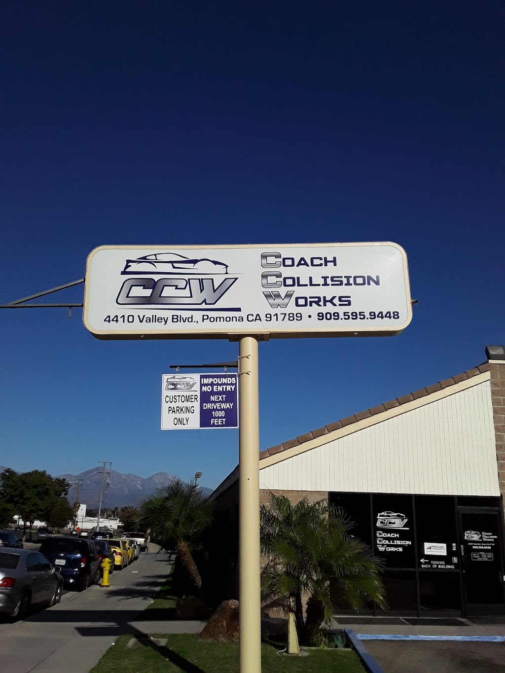 California Coach Auto Body & Tow | 22064 Valley Blvd, Walnut, CA 91789, USA | Phone: (909) 595-9448