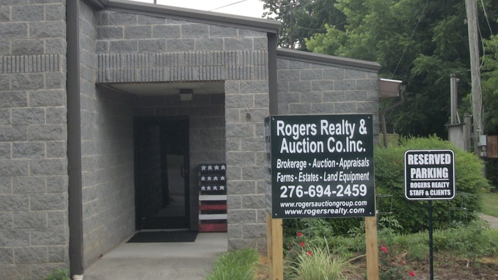 Rogers Realty & Auction Company, Inc. | 420 Woodland Dr, Stuart, VA 24171, USA | Phone: (276) 694-2459