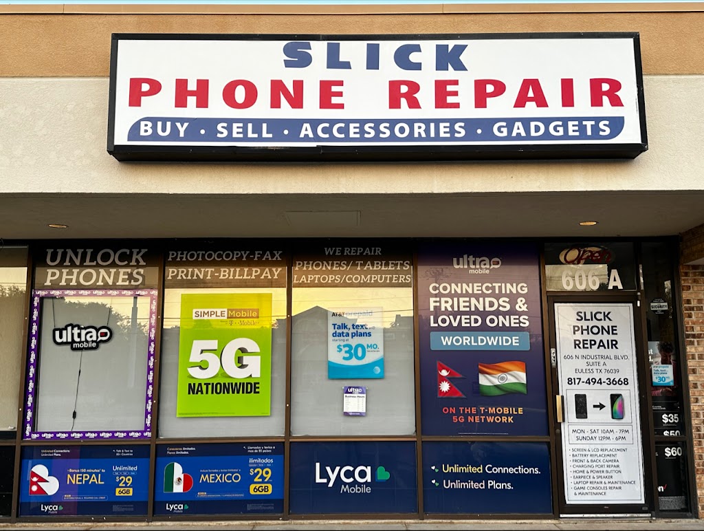 Slick Phone Repair | 606 N Industrial Blvd Suite A, Euless, TX 76039, USA | Phone: (817) 494-3668