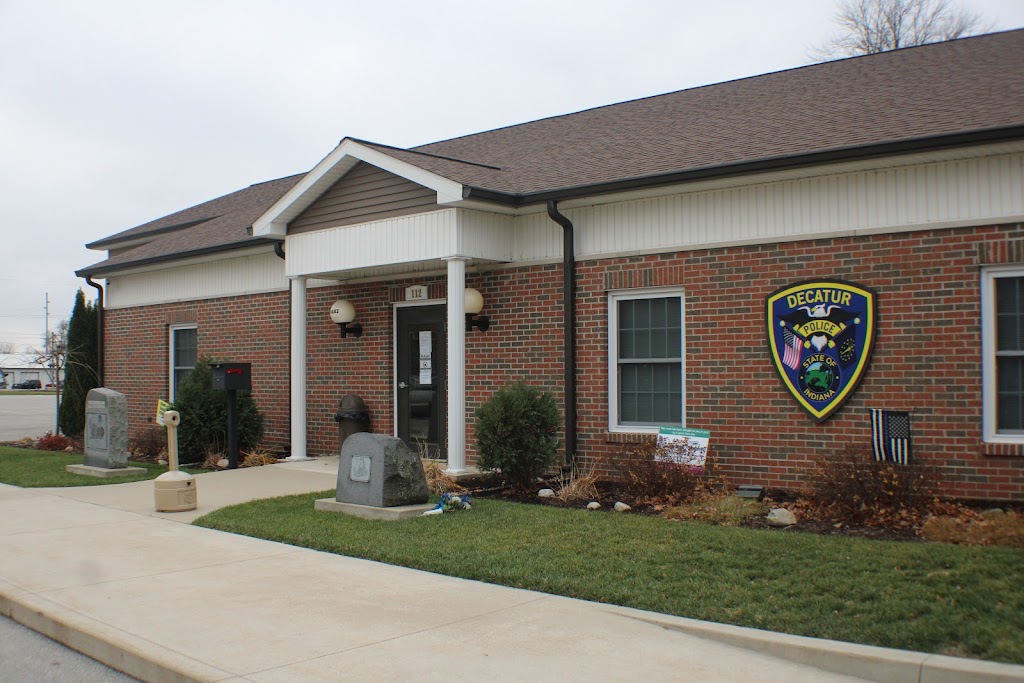 Decatur Police Department | 112 S 7th St, Decatur, IN 46733, USA | Phone: (260) 724-8646