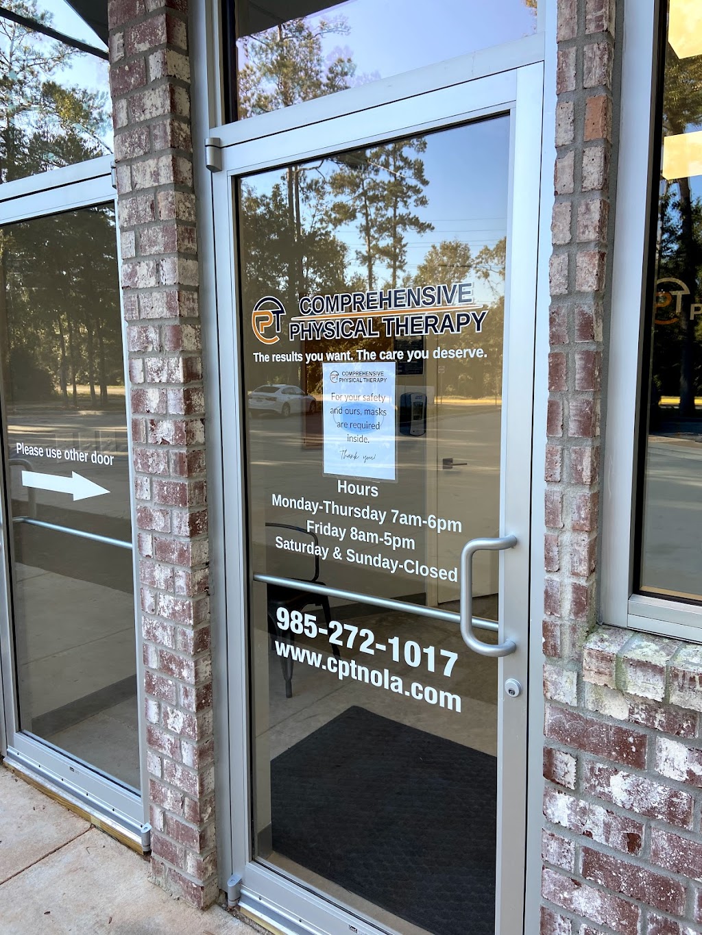 Comprehensive Physical Therapy | 5404 LA-22 STE 200, Mandeville, LA 70471, USA | Phone: (985) 272-1017