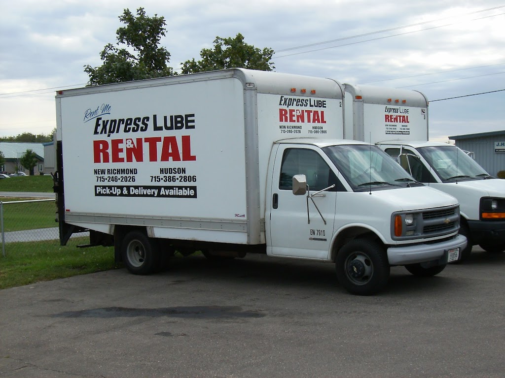 Express Lube & Rental: New Richmond | 121 W N Shore Dr, New Richmond, WI 54017, USA | Phone: (715) 246-2026