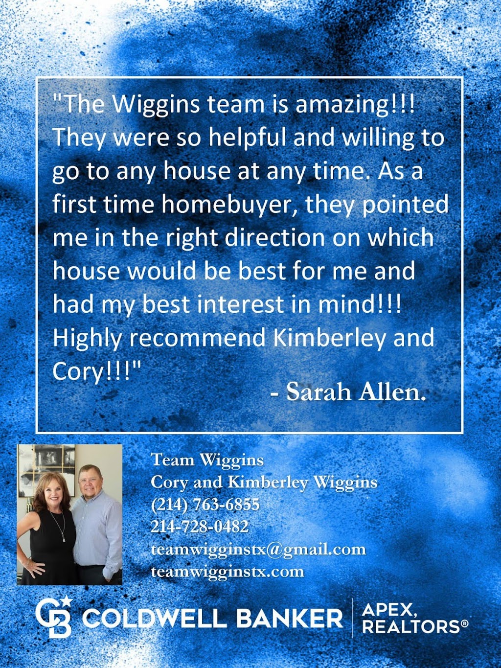 Team Wiggins - Kimberley & Cory Wiggins, REALTORS | 571 Farm to Market 548, Forney, TX 75126 | Phone: (214) 763-6855