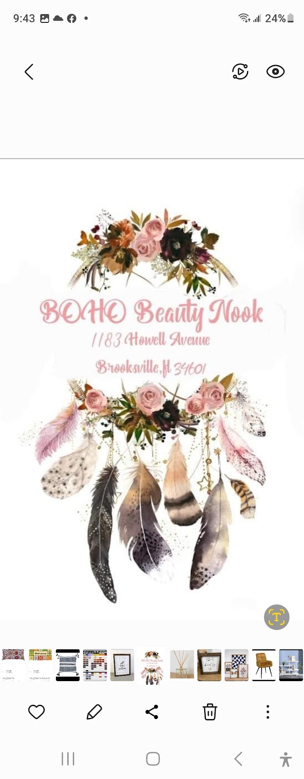 BOHO Beauty Nook | 1183 Howell Ave, Brooksville, FL 34601, USA | Phone: (352) 397-6715