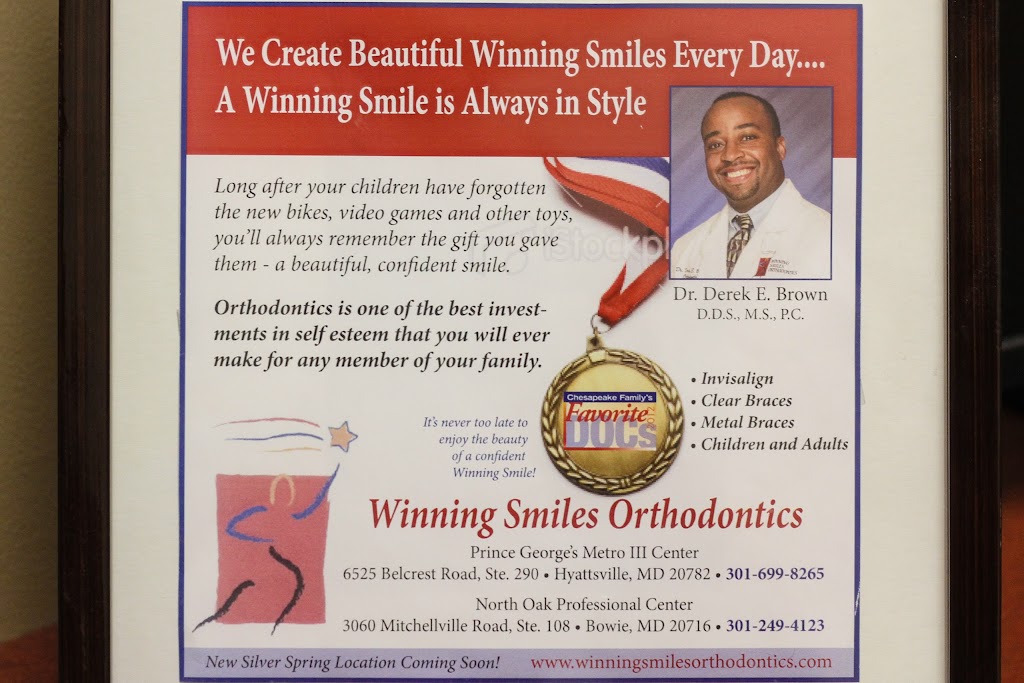 Winning Smiles Orthodontics | 6525 Belcrest Rd Suite 290, Hyattsville, MD 20782, USA | Phone: (301) 249-4123