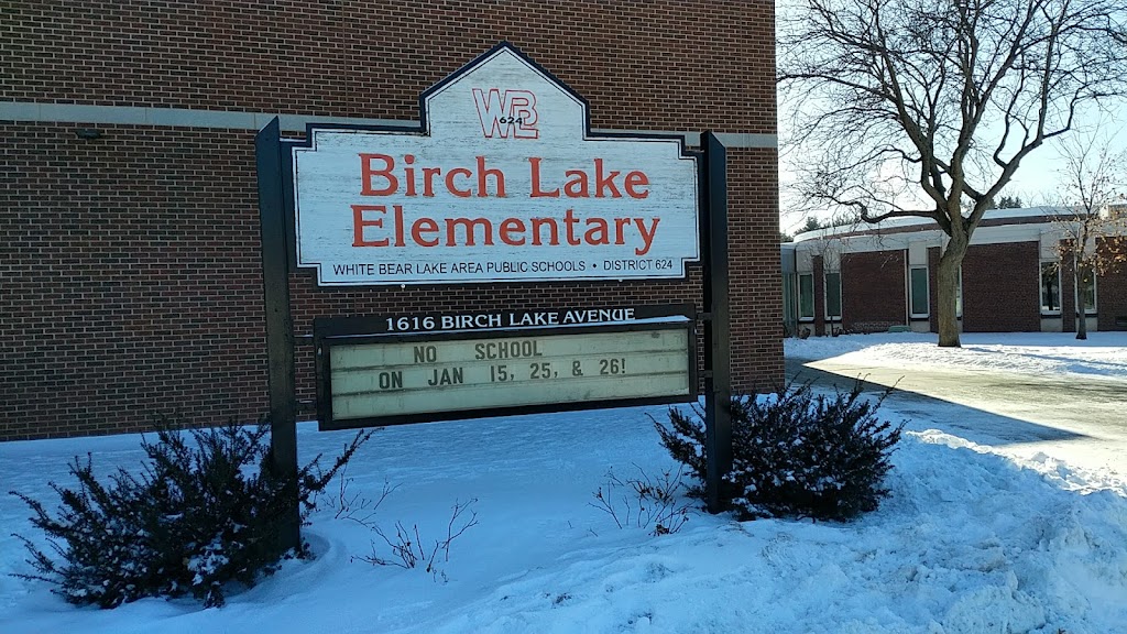 Birch Lake Elementary School | 1616 Birch Lake Ave, White Bear Lake, MN 55110, USA | Phone: (651) 653-2776