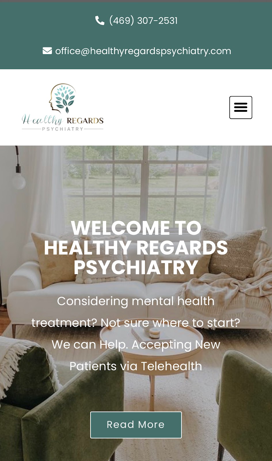 Healthy Regards Psychiatry | 5900 S Lake Forest Dr Ste 300, McKinney, TX 75070, USA | Phone: (469) 307-2531