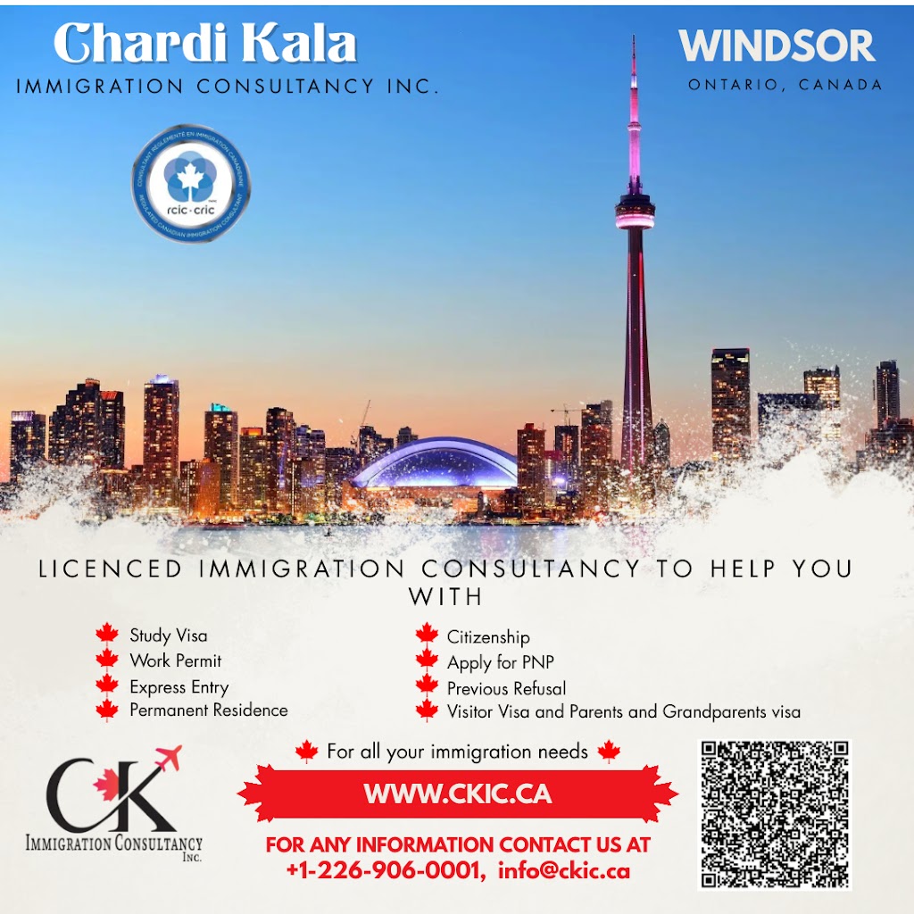 CKIC - Chardi Kala Immigration Consultancy Inc. | 4008 Manzanillo Crescent, Windsor, ON N9G 0A3, Canada | Phone: (226) 906-0001