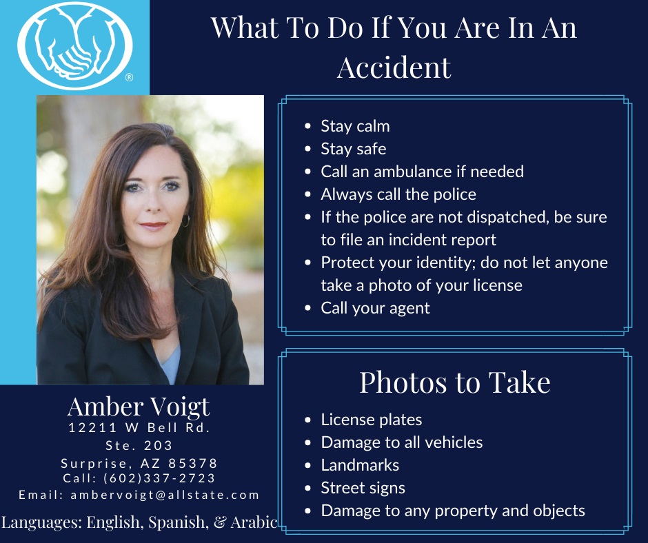 Amber Voigt: Allstate Insurance | 12211 W Bell Rd Ste 203, Surprise, AZ 85378, USA | Phone: (602) 337-2721