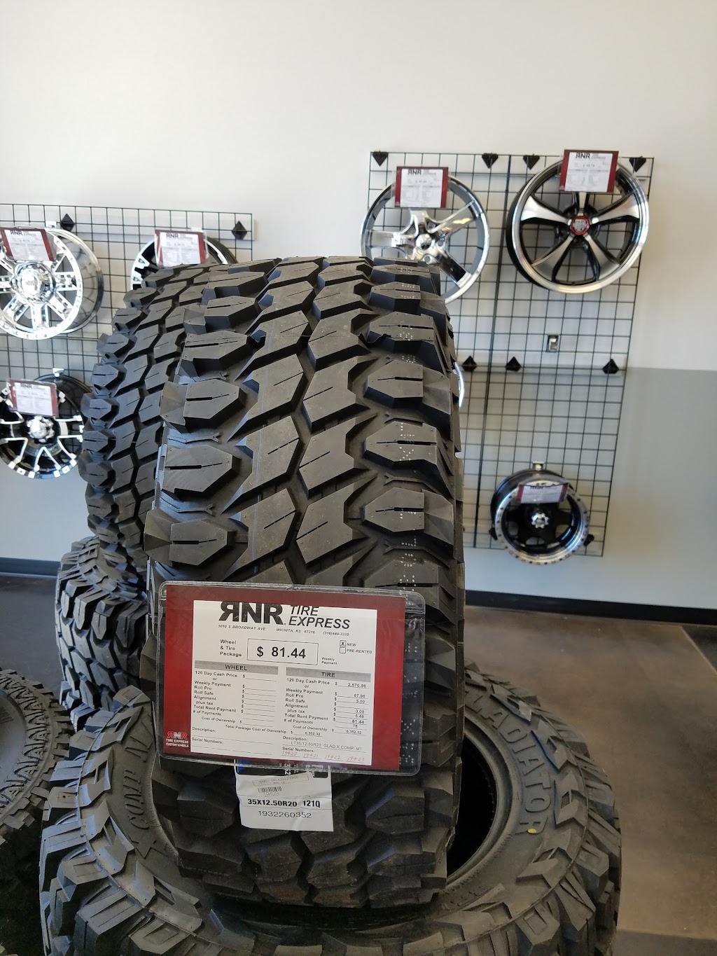 RNR Tire Express | 5010 S Broadway, Wichita, KS 67216, USA | Phone: (316) 440-3335