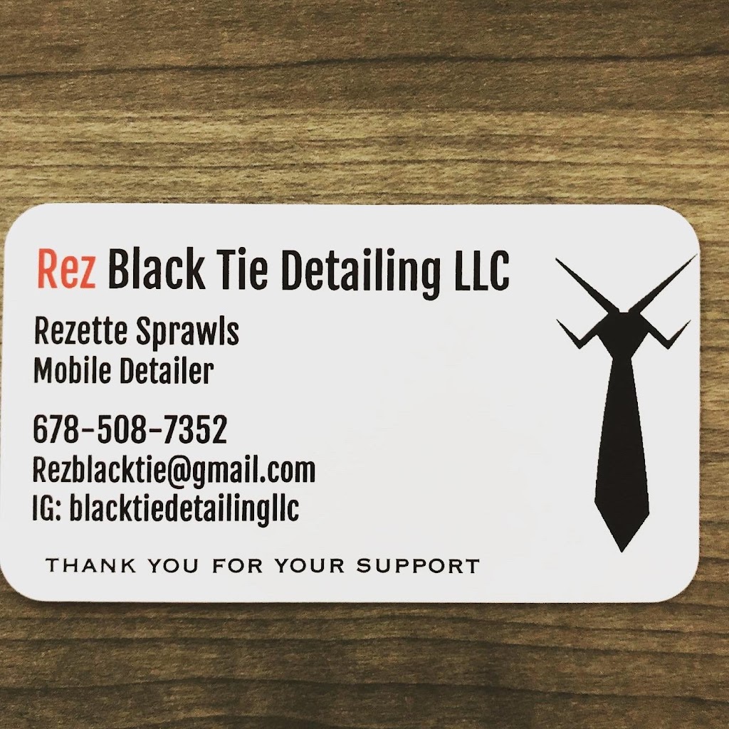 Rez Black Tie Detailing | 3437 Lathenview Ct, Milton, GA 30004, USA | Phone: (678) 508-7352