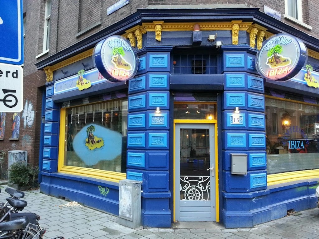 Coffeeshop IBIZA | Hemonystraat 16, 1074 BP Amsterdam, Netherlands | Phone: 020 223 2534