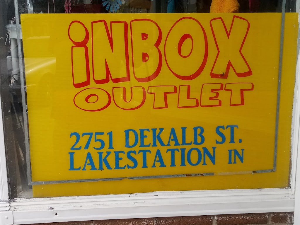 Inbox Outlet | 2751 Dekalb St, Lake Station, IN 46405, USA | Phone: (219) 359-5969