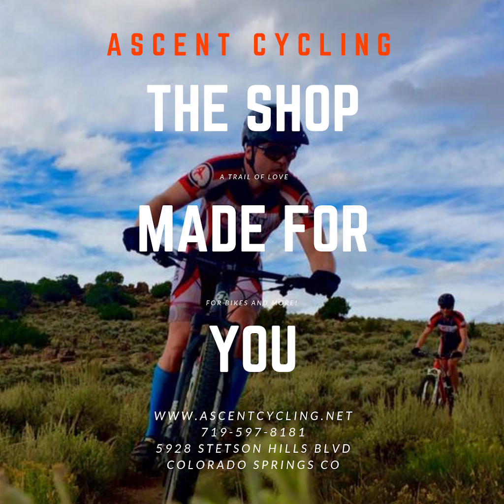 Ascent Cycling | 6472 Templeton Gap Rd, Colorado Springs, CO 80923, USA | Phone: (719) 597-8181