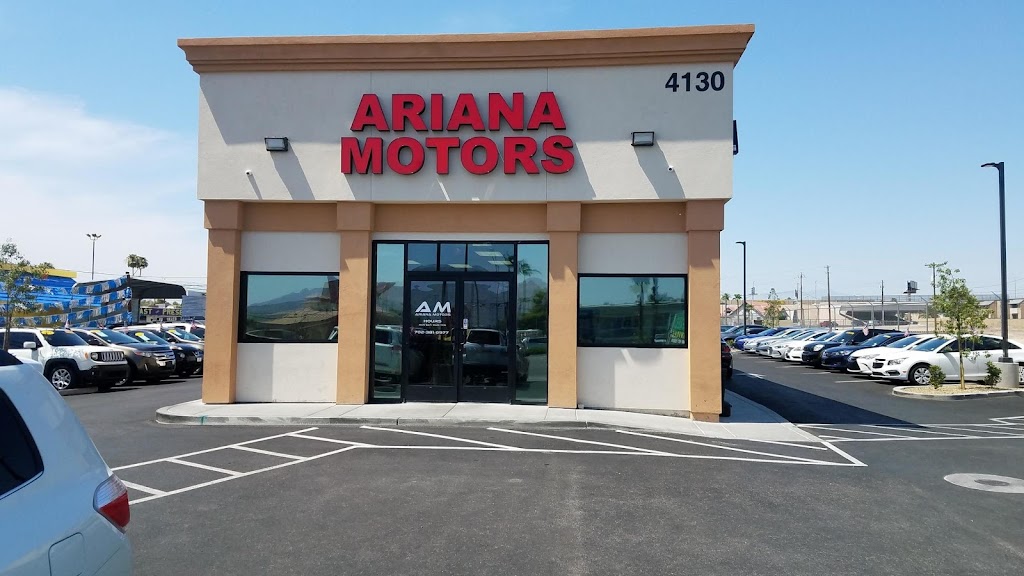 Ariana Motors | 4130 Boulder Hwy, Las Vegas, NV 89121, USA | Phone: (702) 381-0977