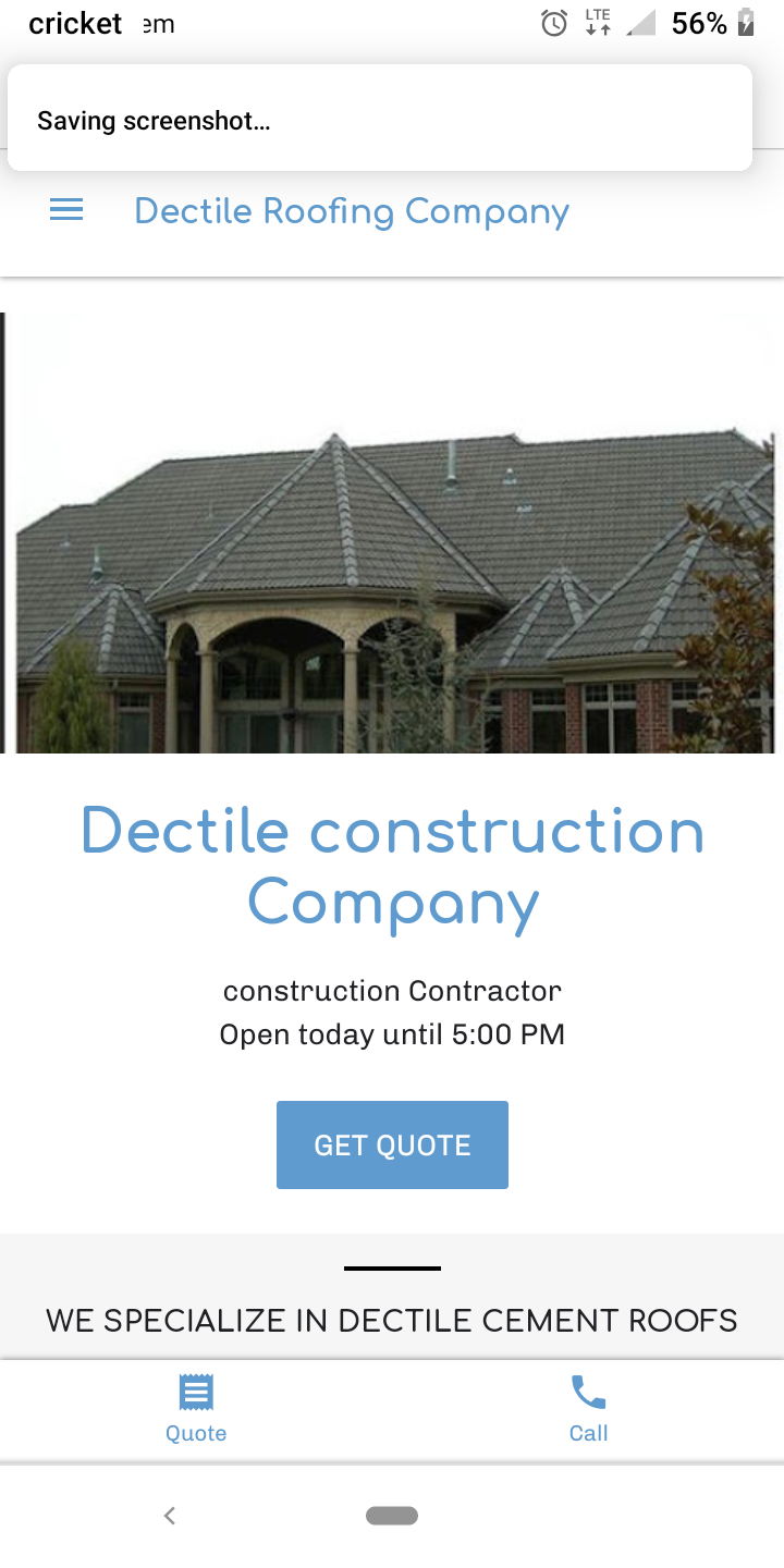 Dectile merola Construction | 949 New Castle Rd, Slippery Rock, PA 16057, USA | Phone: (724) 351-1819