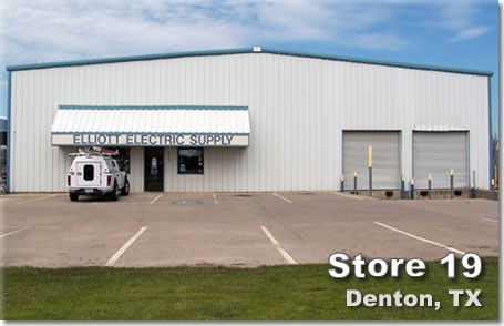 Elliott Electric Supply | 4221 Mesa Dr, Denton, TX 76207, USA | Phone: (940) 381-9070