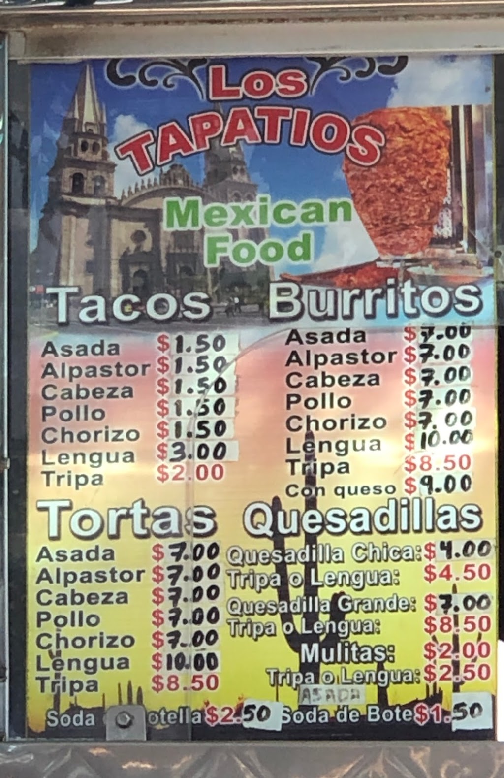 Los Tapatios lunch truck | 3300 Westminster Ave, Santa Ana, CA 92703, USA | Phone: (714) 740-9887