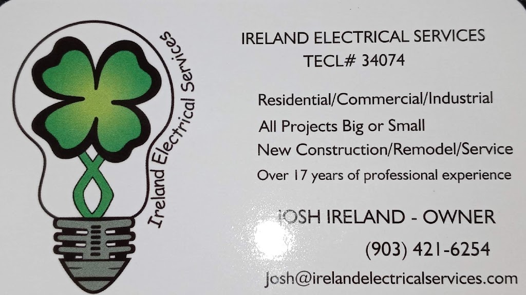 Ireland Electrical Services | 701 E Pecan St, Sherman, TX 75090, USA | Phone: (903) 421-6254