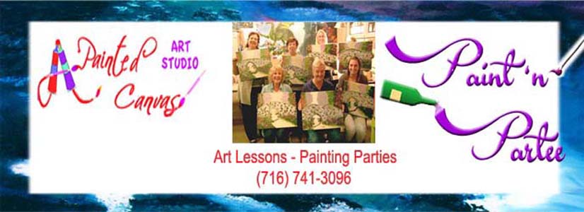 A Painted Canvas Art Studio | 6550 Goodrich Rd, Clarence Center, NY 14032, USA | Phone: (716) 741-3096