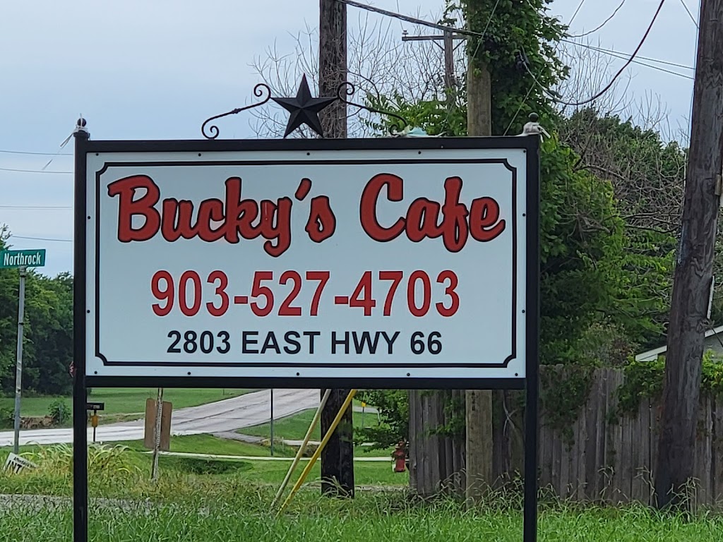 Buckys Cafe | 6177 2803, 2803 State Hwy 66, Caddo Mills, TX 75135, USA | Phone: (903) 527-4703