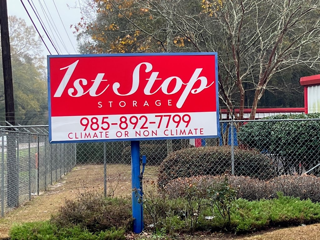 1st Stop Storage - Covington | 75241 LA-25, Covington, LA 70435, USA | Phone: (985) 379-9805