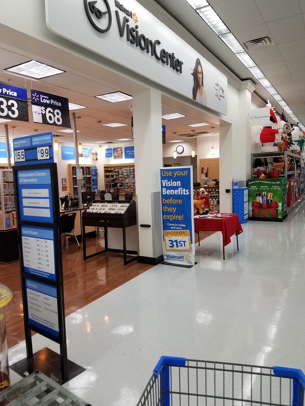 Walmart Vision & Glasses | 1000 NE Sam Walton Ln, Lees Summit, MO 64086, USA | Phone: (816) 246-8085