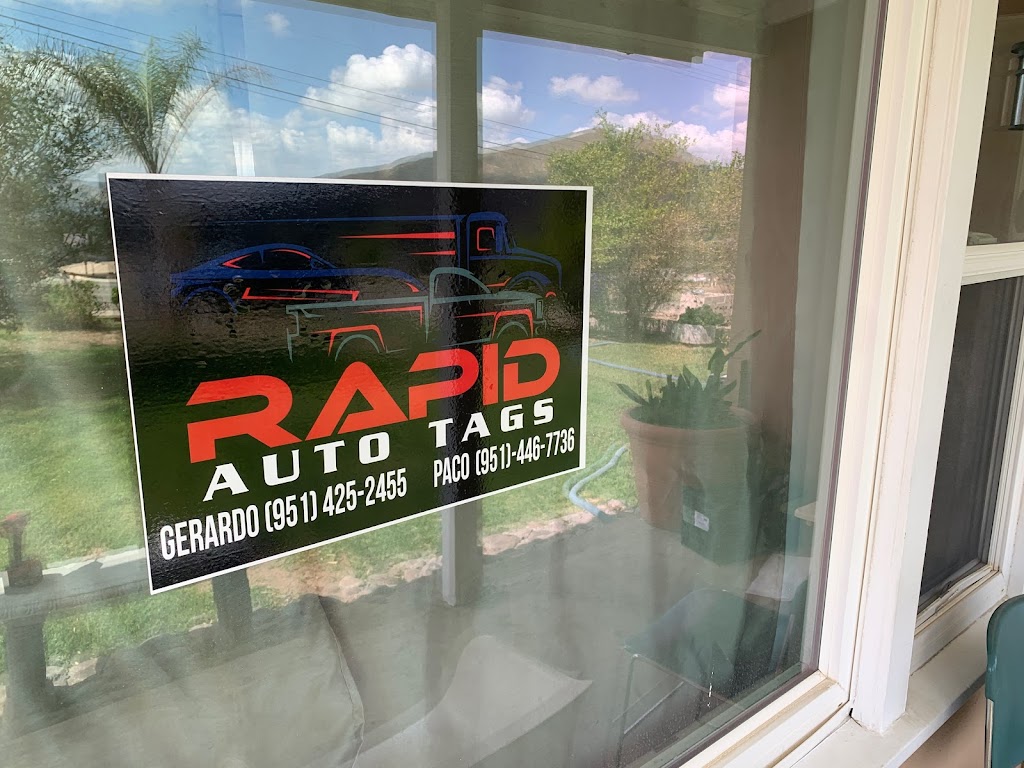 Rapid Auto Tags | 8320 Mission Blvd, Jurupa Valley, CA 92509, USA | Phone: (951) 425-2455