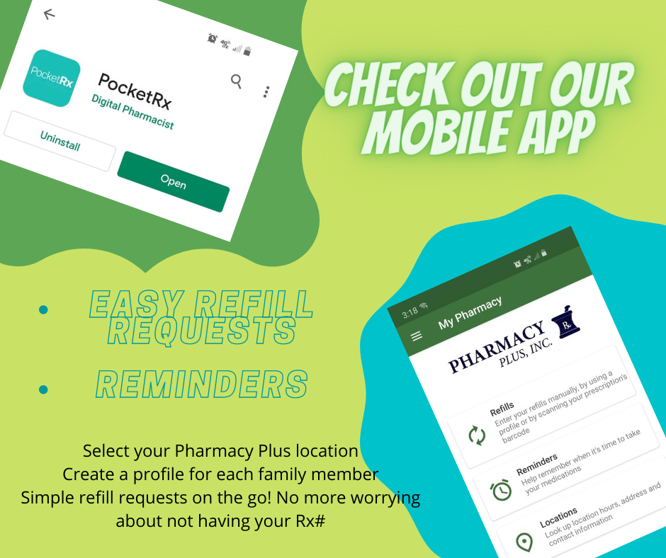 Pharmacy Plus, Inc. | 502 Chestnut, Greenfield, IL 62044, USA | Phone: (217) 368-2667