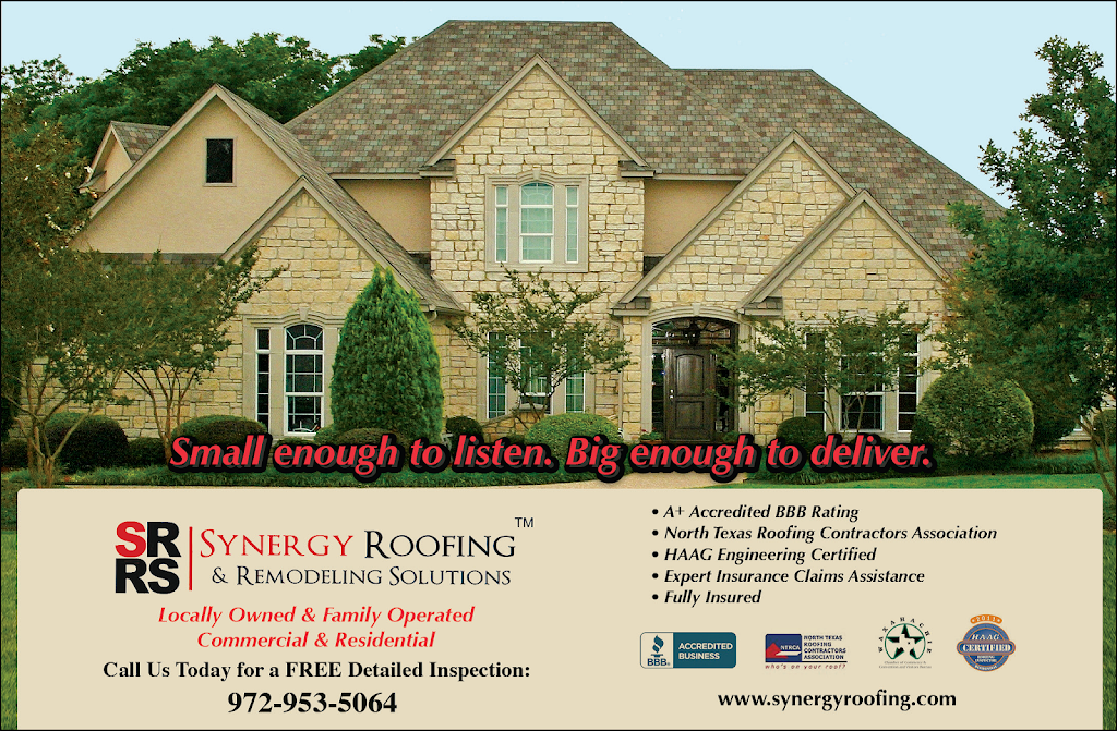 Synergy Roofing & Remodeling Solutions, LLC | 305 Spring Grove Dr, Waxahachie, TX 75165, USA | Phone: (972) 953-5064