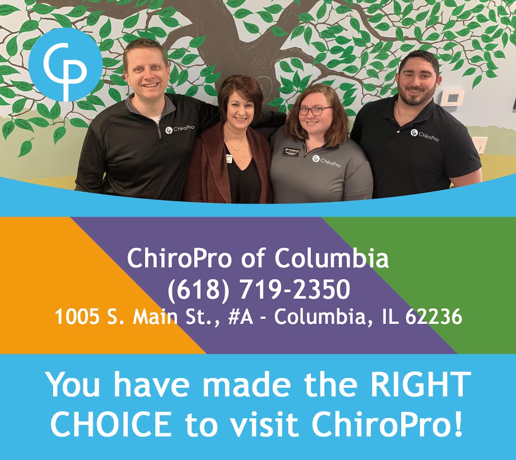 ChiroPro | 1005 S Main St Suite A, Columbia, IL 62236, USA | Phone: (618) 719-2350