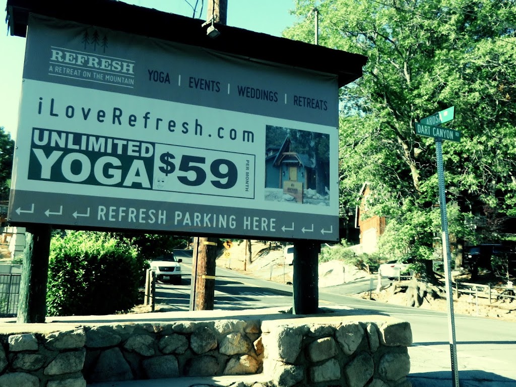 REFRESH ON THE MOUNTAIN | 536 S Dart Canyon Rd, Crestline, CA 92325, USA | Phone: (909) 589-0953